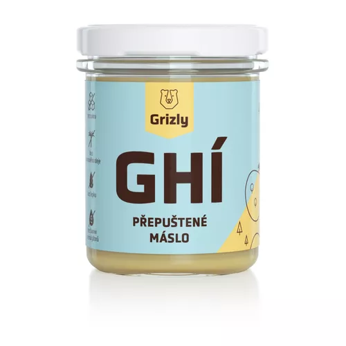 GRIZLY ghí přepuštěné máslo 500 ml