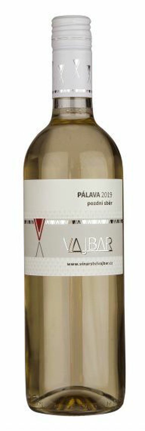 Vajbar Pálava jakostní víno s přívlastkem pozdní sběr 2019 suché 0,75 l