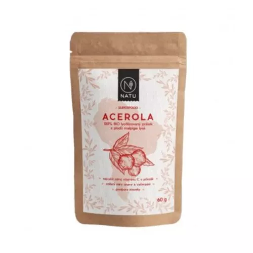 Natu Acerola BIO prášek 60 g