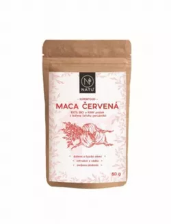 Natu Maca červená BIO prášek 80 g