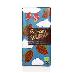 Chocolates from Heaven - BIO hořká čokoláda Peru 80%, 100g