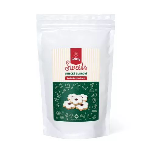 GRIZLY Sweets Směs na linecké cukroví bezlepkové 400 g