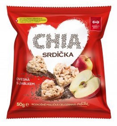 SEMIX Müsli srdíčka s jablkem a chia semínky 50 g