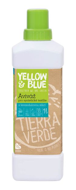 Yellow & Blue Aviváž s levandulovou silicí (láhev) 1 l