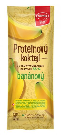 SEMIX Proteinový koktejl banánový 30 g