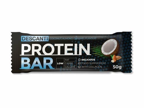 Descanti protein bar ( kokos mandle karamel ) 50 g
