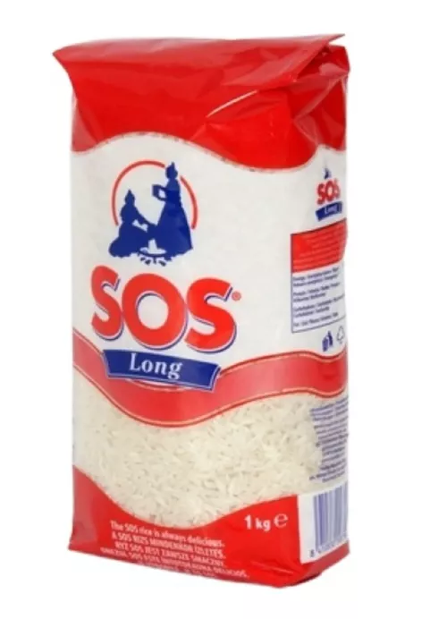 SOS Rýže Long dlouhozrnná 1000 g