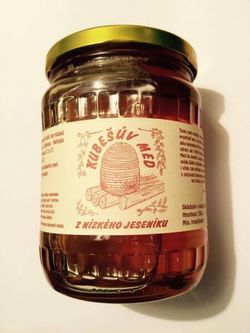 Kubešův med Med květový - javorový 750 g