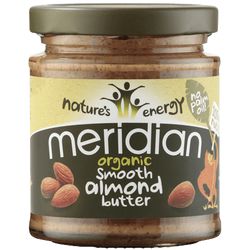 Meridian Mandlové máslo Bio Smooth Organic 170 g