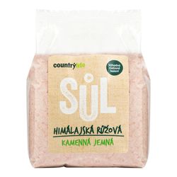 CountryLife Himalájská sůl růžová jemná 0,5 kg