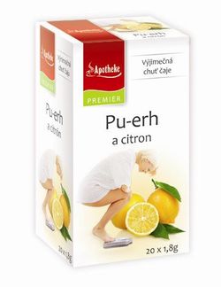 Apotheke Pu-erh a citron 20 sáčků